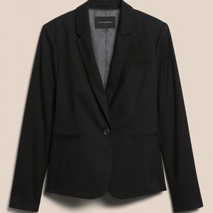 Banana Republic Classic Blazer, black, size 10 Tall, excellent condition